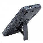 Wholesale HTC Desire 626 Armor Hybrid Stand Case (Black)